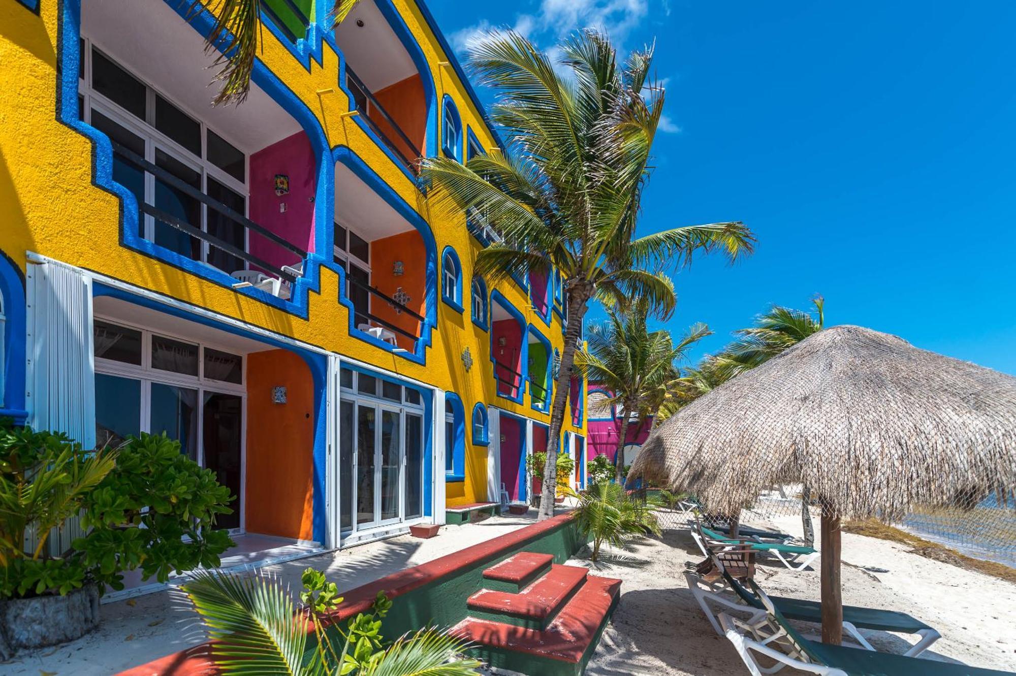 Del Sol Beachfront Akumal Bagian luar foto